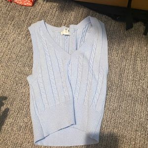 Knited shirt vest